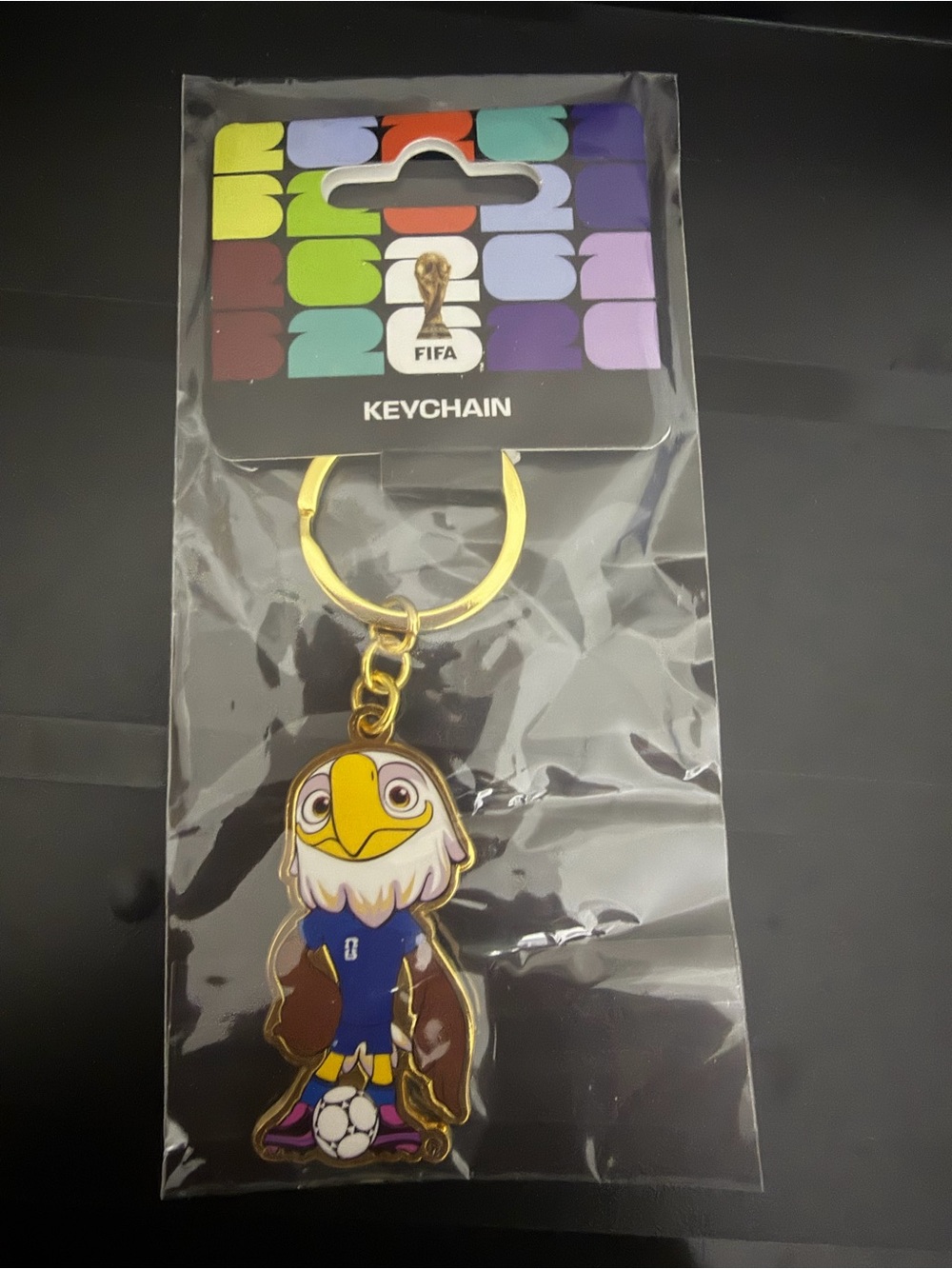 FIFA World Cup 2026 Collectible Souvenir - Keychain USA Eagle